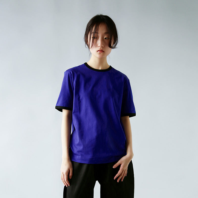 THE HINOKI <br>オーガニック コットン ハーフスリーブ リンガー Tシャツ 