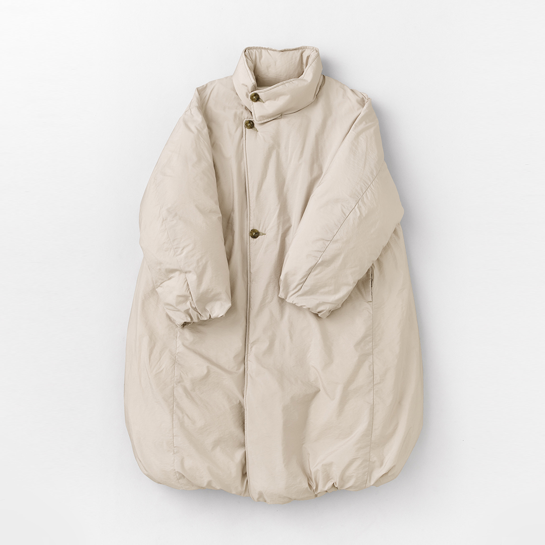 miffew ~t[ <br>X^h J[ {[ _E R[g gSTAND COLLAR VOLUME DOWN COATh few24wjk5226-yo