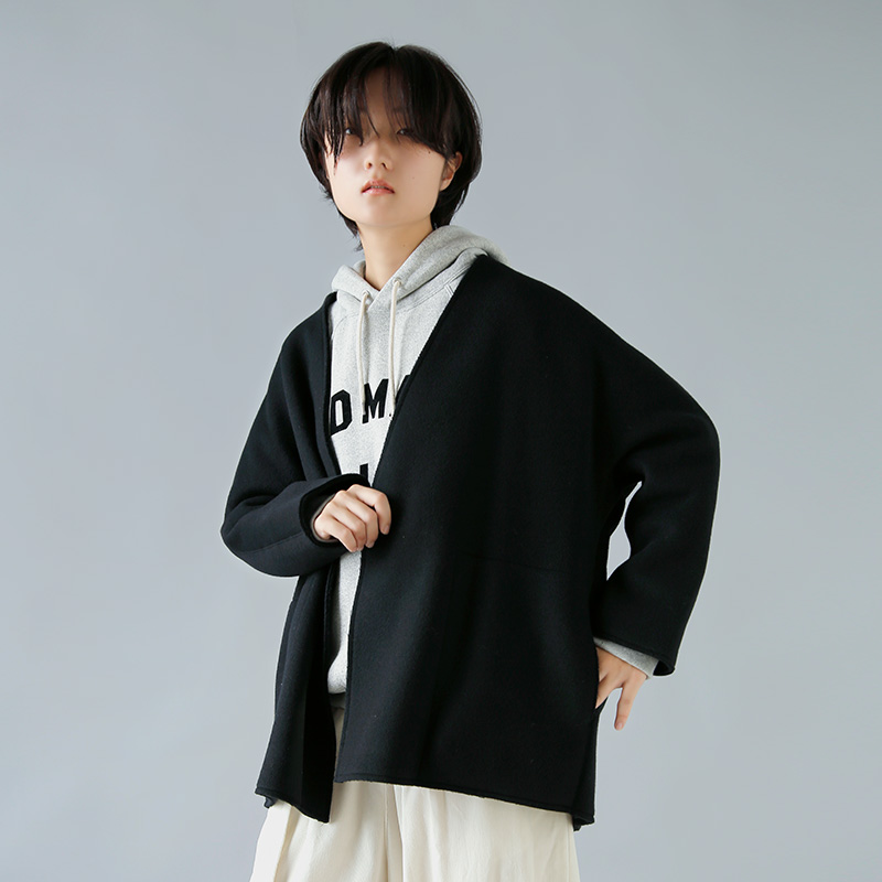 TENNE HANDCRAFTED MODERN enhNtebh_ <br>SUPER140s E[ m[J[ WPbg gsuper 140s wool no collar jacketh 0010o