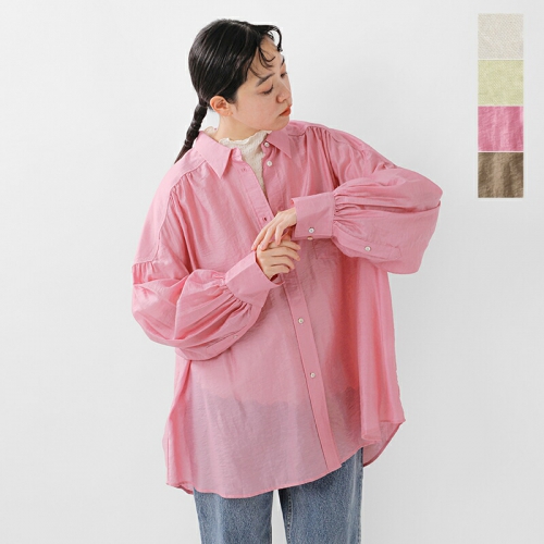 whyto zCg VA[ {[ uEX gsheer volume blouseh wht25hbl4065-mn  