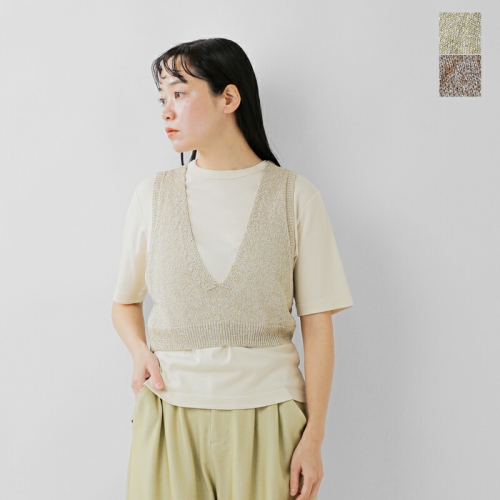 whyto zCg Ob^[ jbg rX`F gglitter knit bustierh wht25hkn4032-ms  