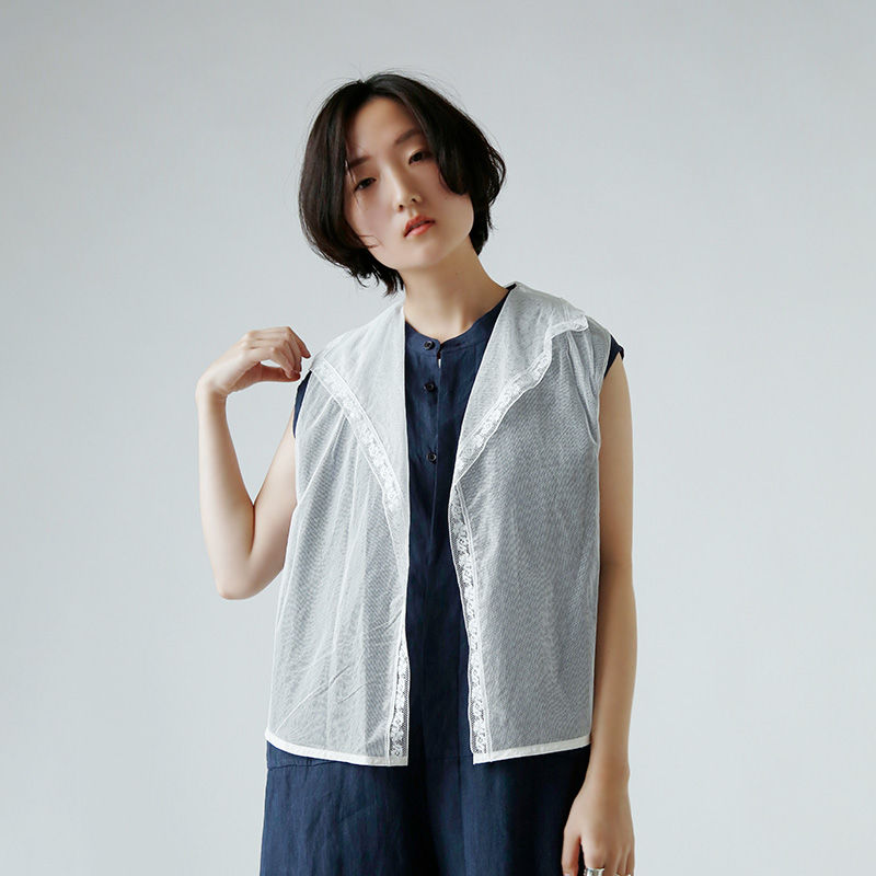 TOUJOURS gDW[ t@C Rbg \tg `[ W gSquare Collar Lace Gileth ym42fv01  