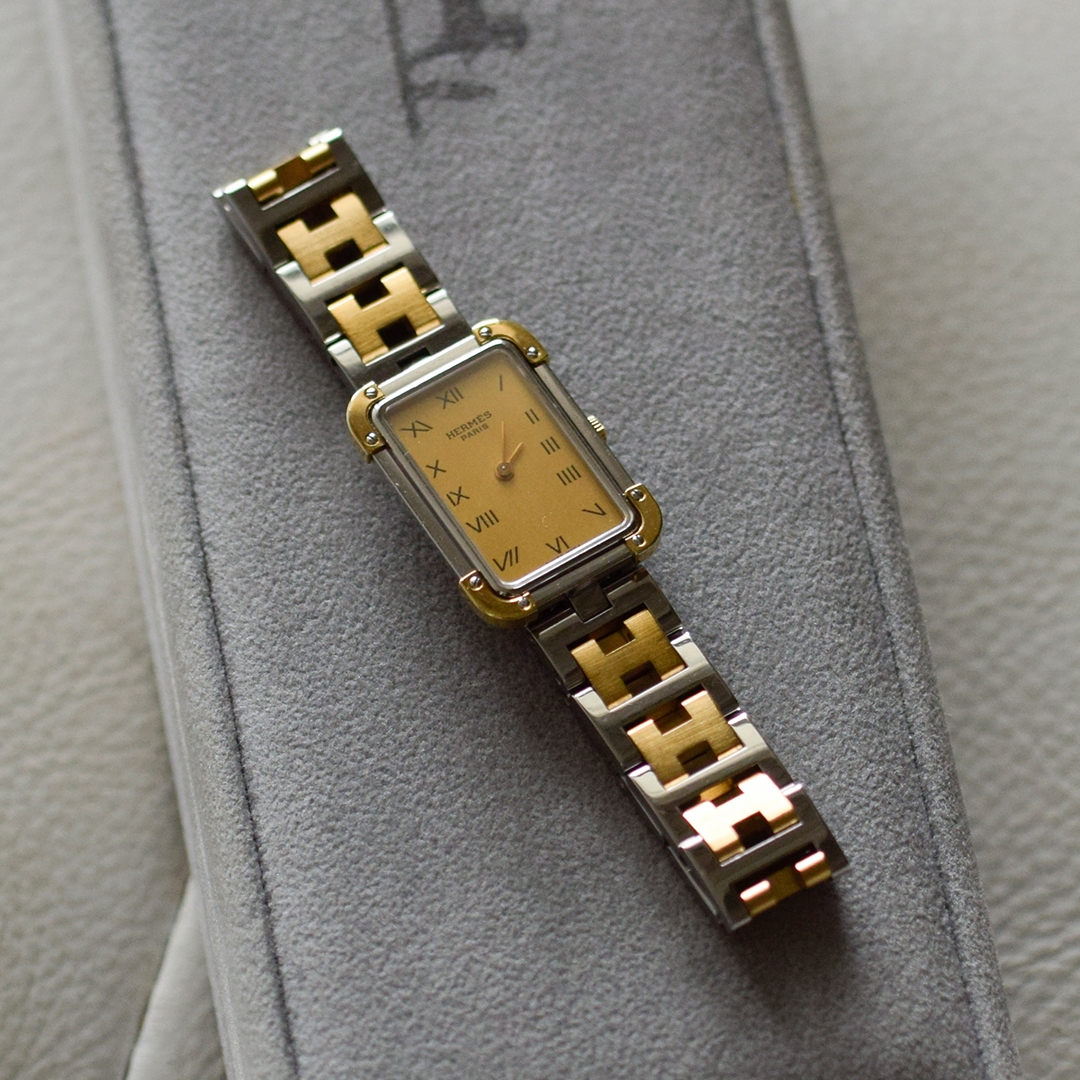 HERMES GX Be[Wv 1980N XeX BOXtyI[o[z[ρz ks-961-fn