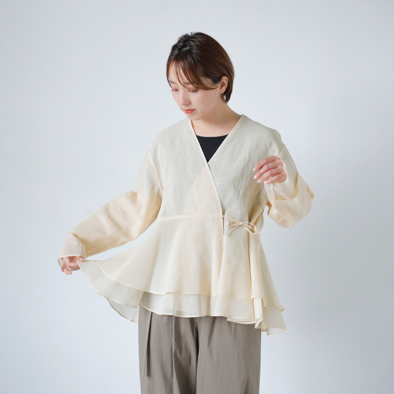 TENNE HANDCRAFTED MODERN enhNtebh_  Rbg I[KU tA WPbg gorganza flare jacketh 0010-same1  