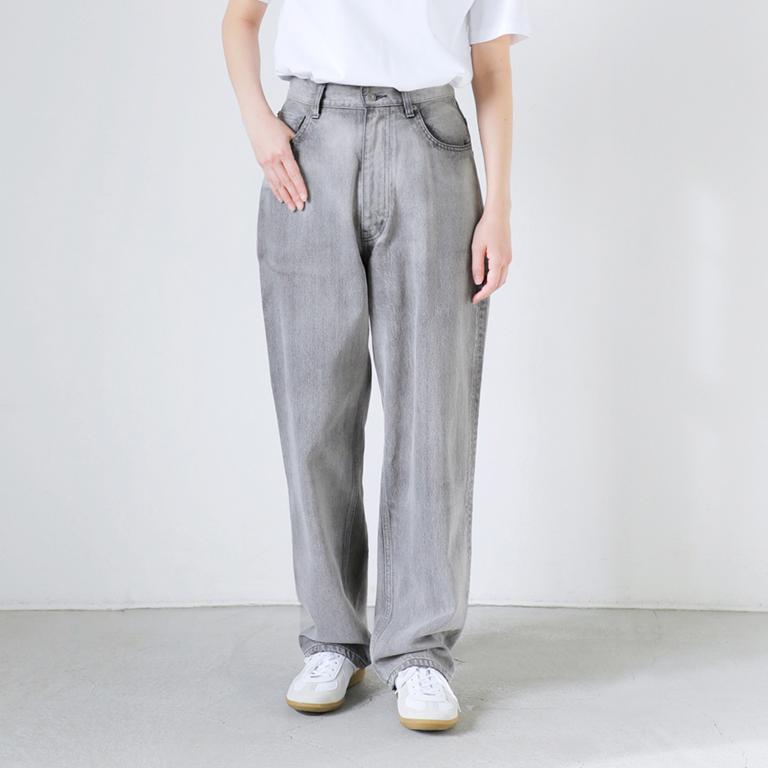 YLEVE C[ fj oM[ pc g13.5oz DENIM BAGGY FADEh 168-5140545-yo  yTCY񖳗z
