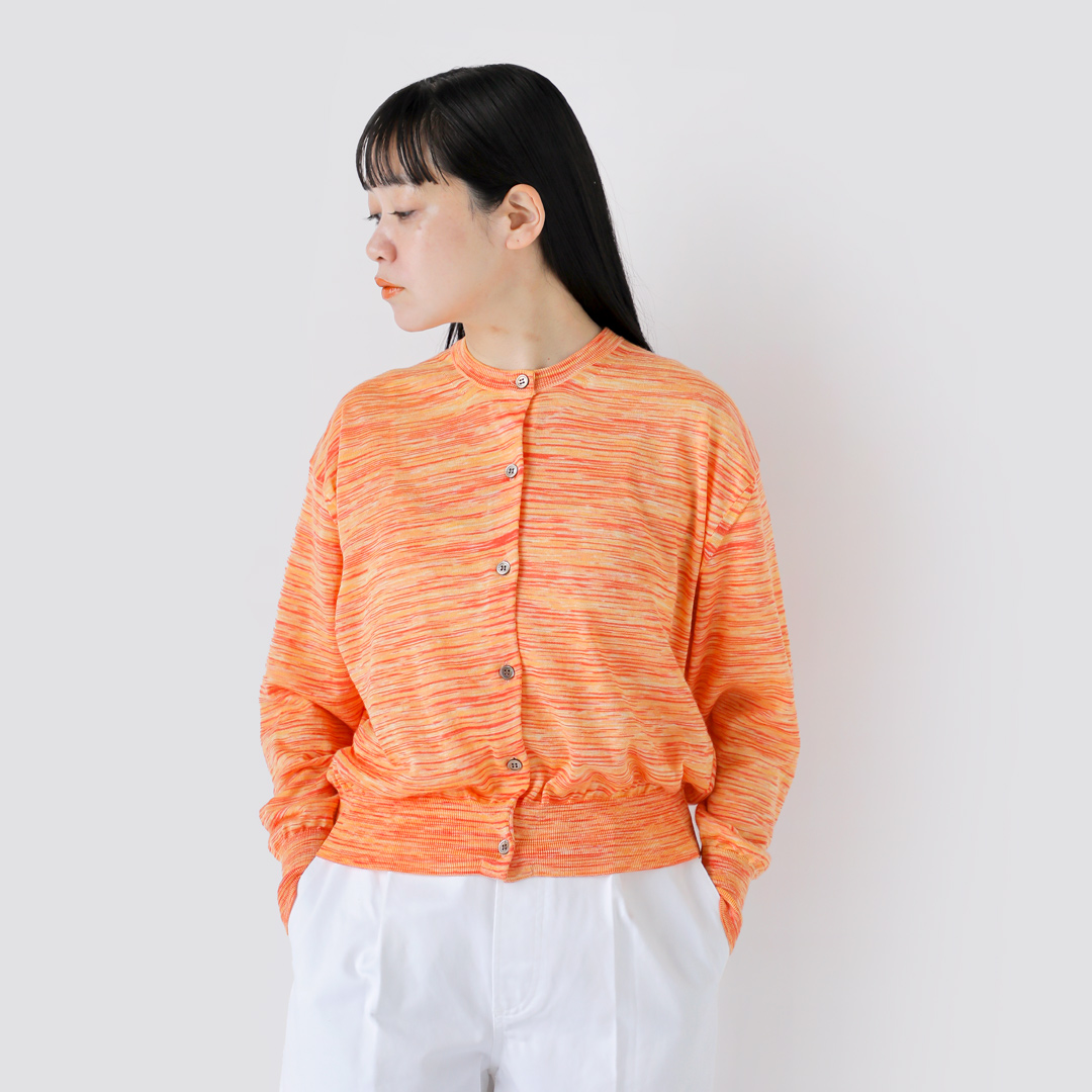 BATONER ogi[  C~[ N[lbN J[fBK gCHOMA CREW NECK CARDIGANh bn-25sl-052-yh