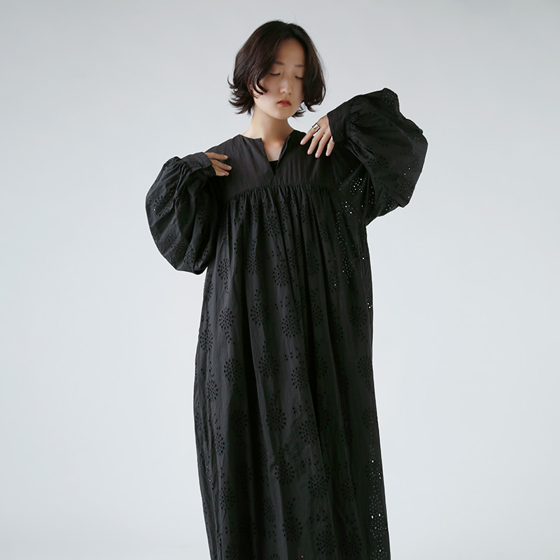 TOUJOURS gDW[  CfBA [X hJ Rbg hX gClassic Smock Dressh tm42vd03